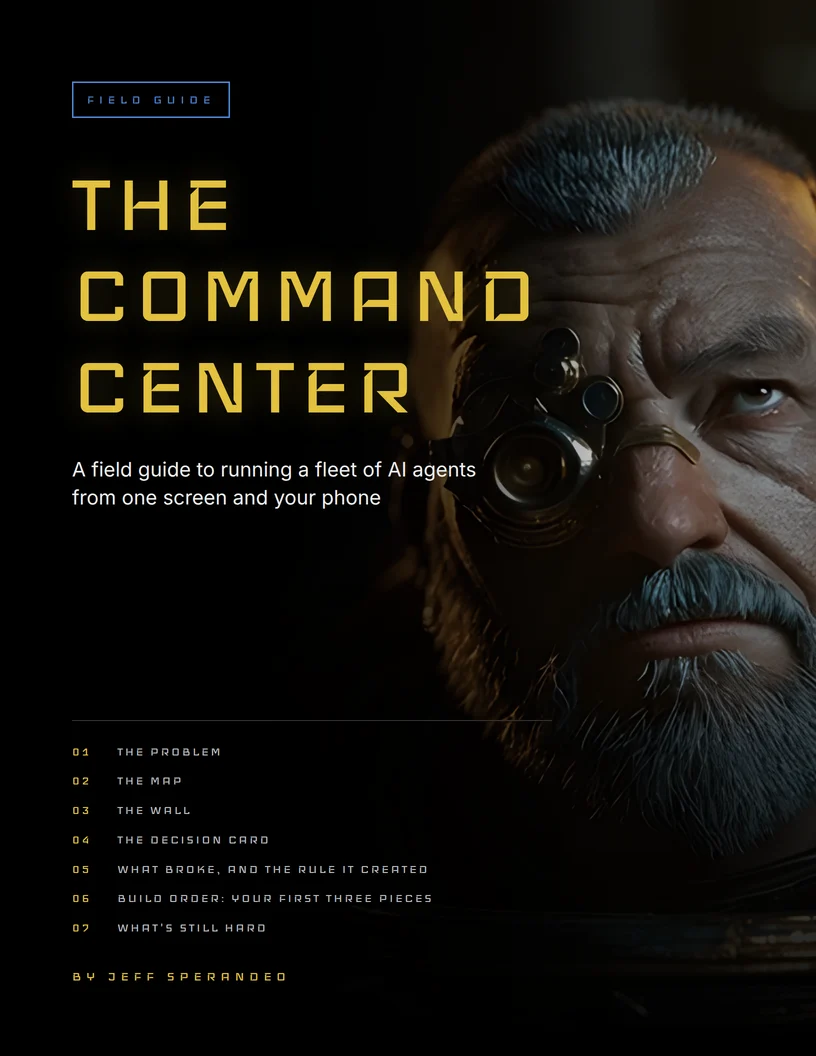 Cover of The Command Center Field Guide.